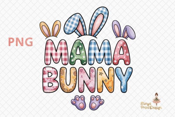 Download Mama Bunny Easter Clipart PNG Design - Easter Collection