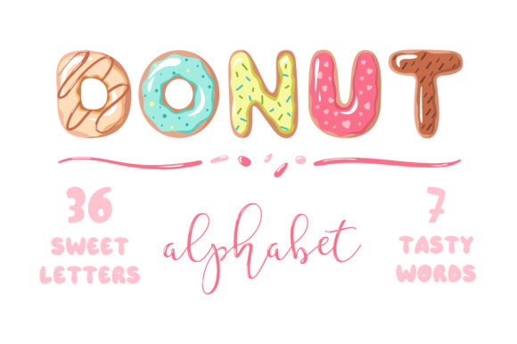 Download Donut Alphabet - Alphabet Collection